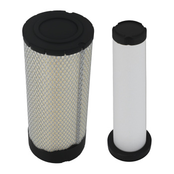 Inner Outer Air Filter Kit compatible for John Deere 312GR 313 314G 315 316R 317G AT338105