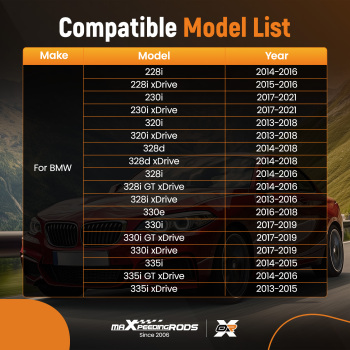 Activated Charcoal Cabin Air Filter compatible for BMW 228i/320i/328i 2013-2018