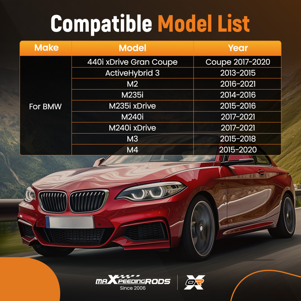 Activated Charcoal Cabin Air Filter compatible for BMW 228i/320i/328i 2013-2018