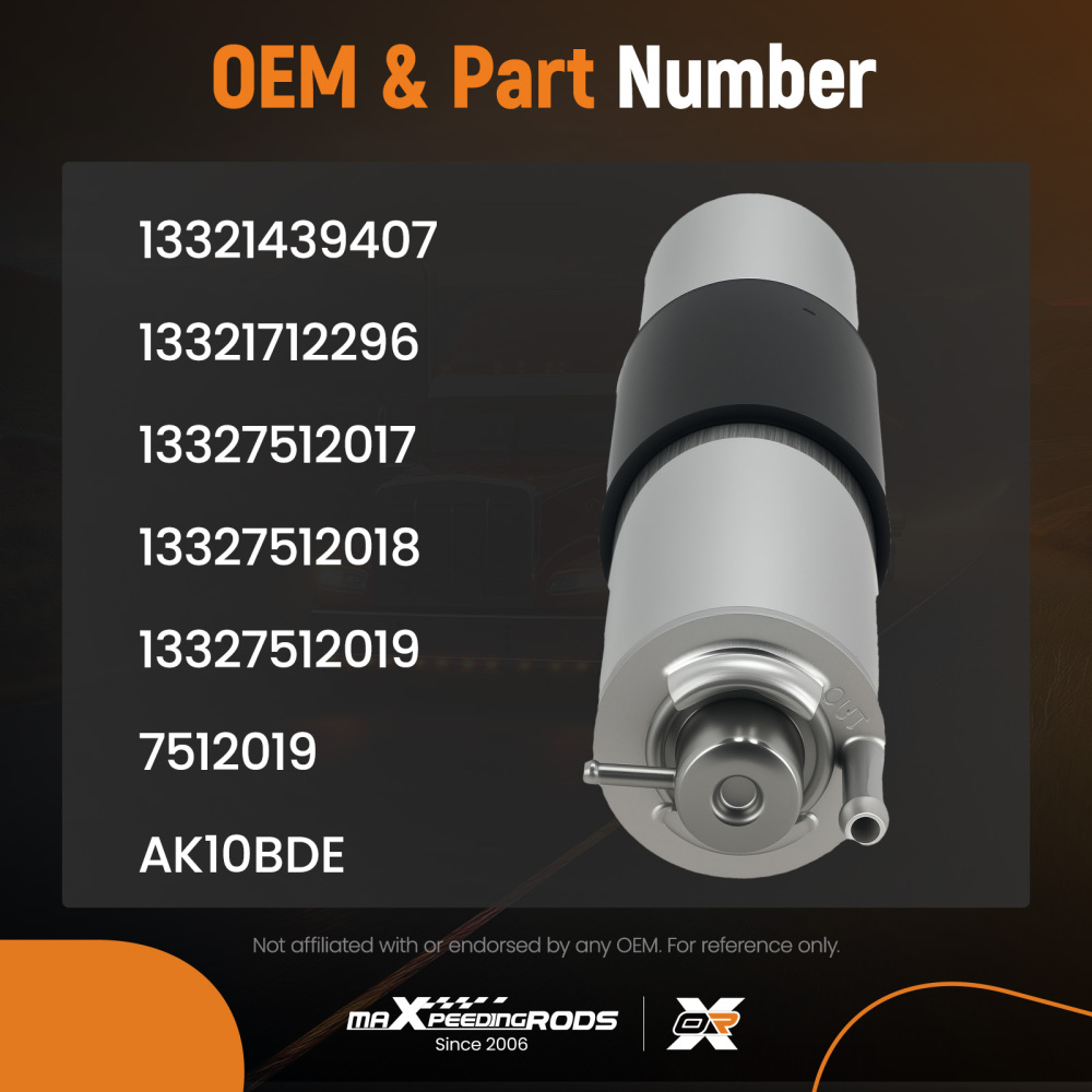 Fuel Filter compatible for BMW 3 E46 318i 320i 325i 330i 13327512018 13327512018