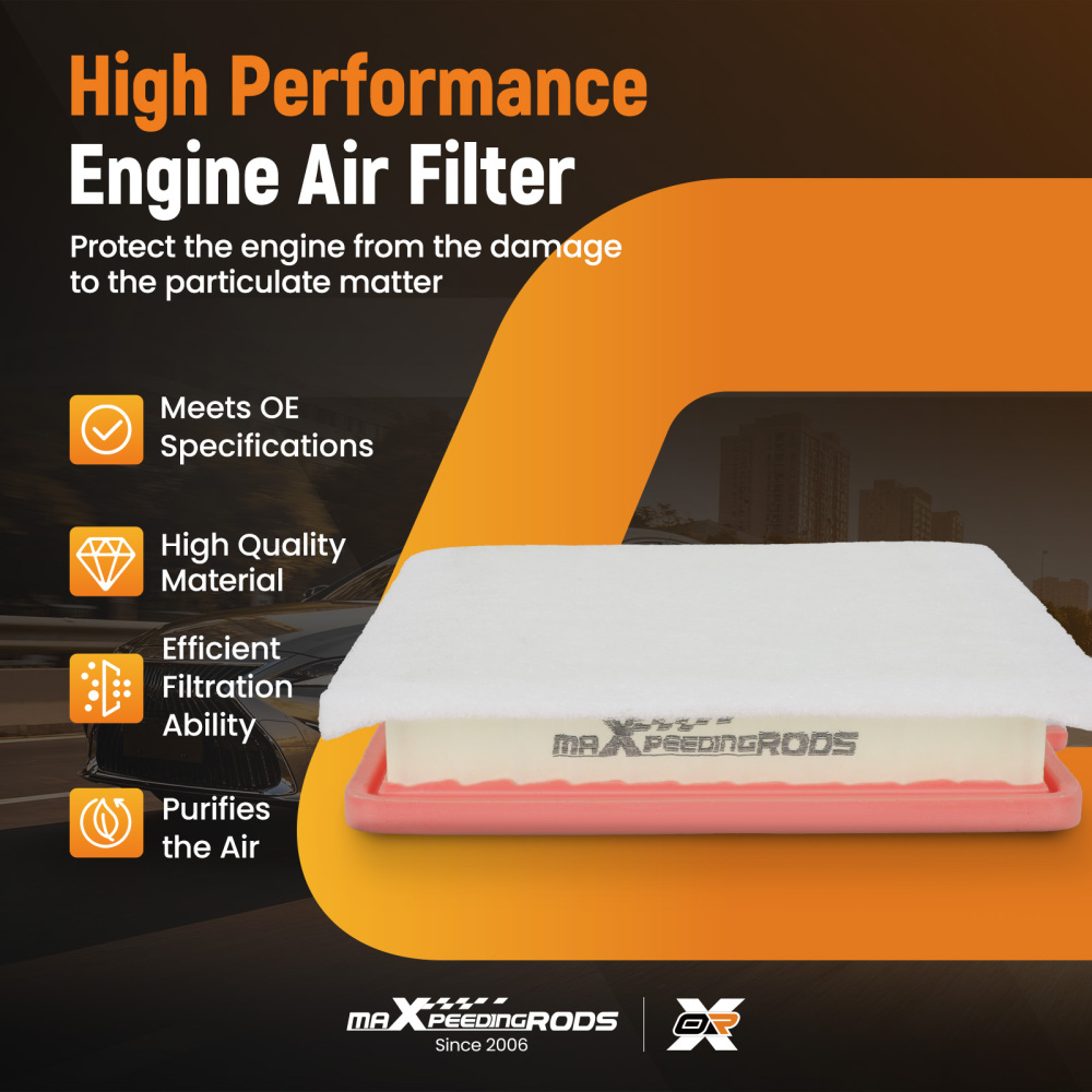 Air Filter compatible for Chevrolet Equinox 2018-2025 23279657 PA99314 Rectangular