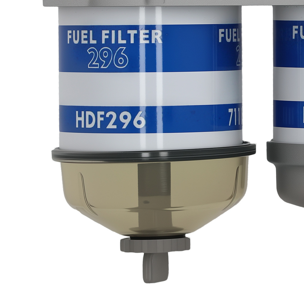 Dual Fuel Filter Glass Bowl EBPN9N166AA C5NE9165B compatible for Ford Tractor 6610 7610