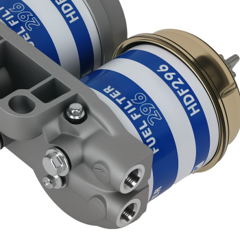 Dual Fuel Filter Glass Bowl EBPN9N166AA C5NE9165B compatible for Ford Tractor 6610 7610