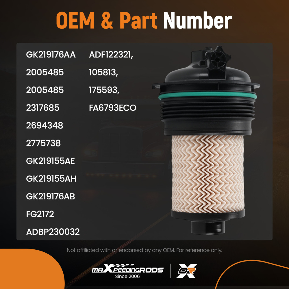 Fuel Filter compatible for Ford Transit V363 2.0 EcoBlue 2016+ GK219155AE 2775738 2317685