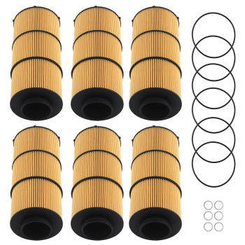 6 x Engine Oil Filter for Detroit Diesel compatible for Freightliner A4731800809 LF17800