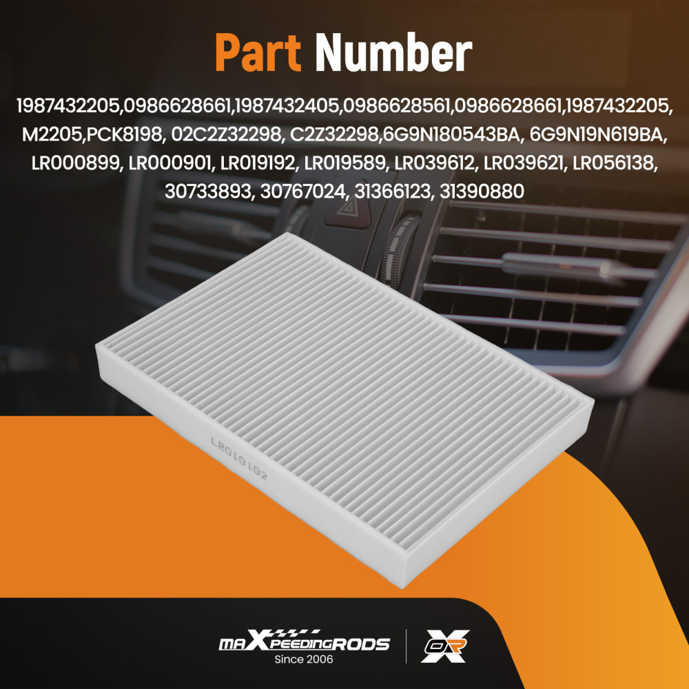 Pollen Filter for Freelander 2 L359 2006-2014 272mm x 32mm 0986628561