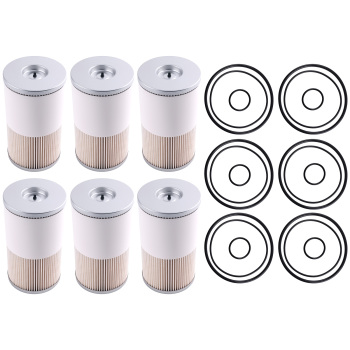 6PCS New Fuel Water Separator Filters for Stratapore 10 Micron FS19729 2586814C1