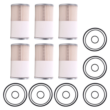 6PCS New Fuel Water Separator Filters for Stratapore 10 Micron FS19729 2586814C1