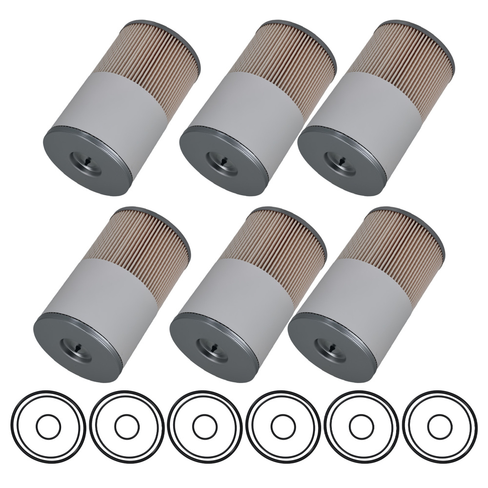6X New Fuel/Water Separator FS19765 for Fleetguard Coralfly compatible for Cummins Caterpillar