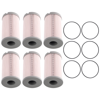 Fuel Filter 6Pack compatible for Kenworth T2000 T660 T680 T700 T800 T880 W900 15-17 600500