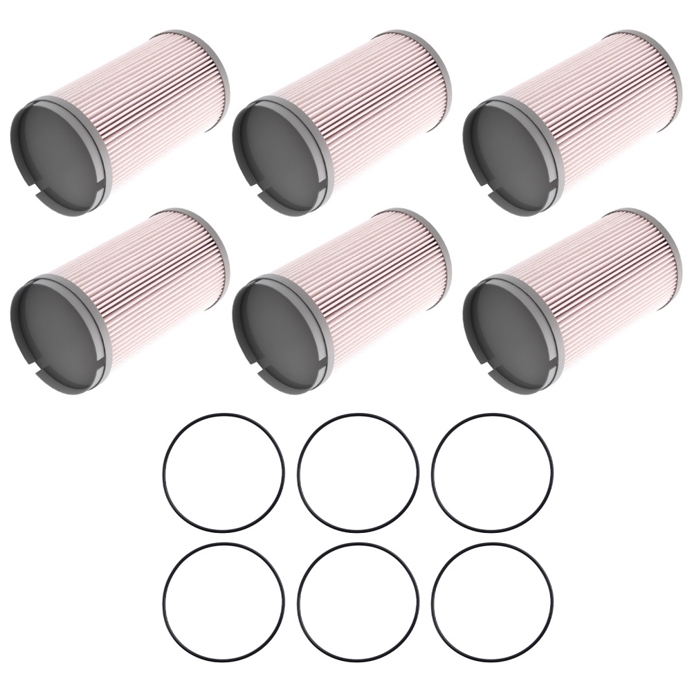 Fuel Filter 6Pack compatible for Kenworth T2000 T660 T680 T700 T800 T880 W900 15-17 600500