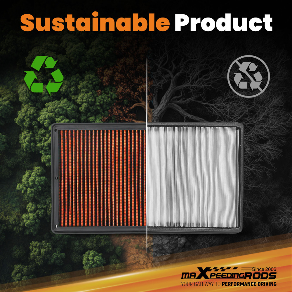 DIESEL ENGINE AIR FILTER compatible for RAM 1500 2500 3500 4500 5500 14-18 V6 3.0L