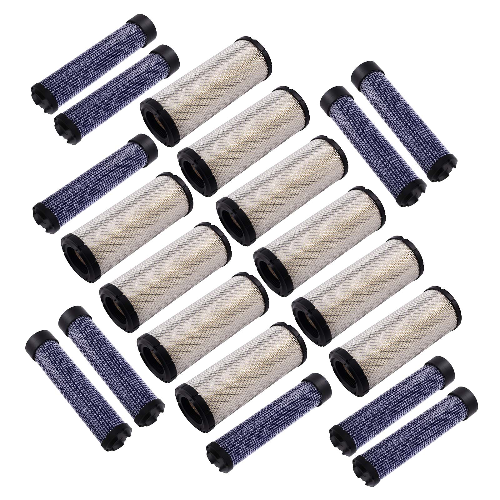 Air Filter Kit 10PCS compatible for Kohler CH18-CH26 LH685 LH690 P821575 AF25551 RS3704