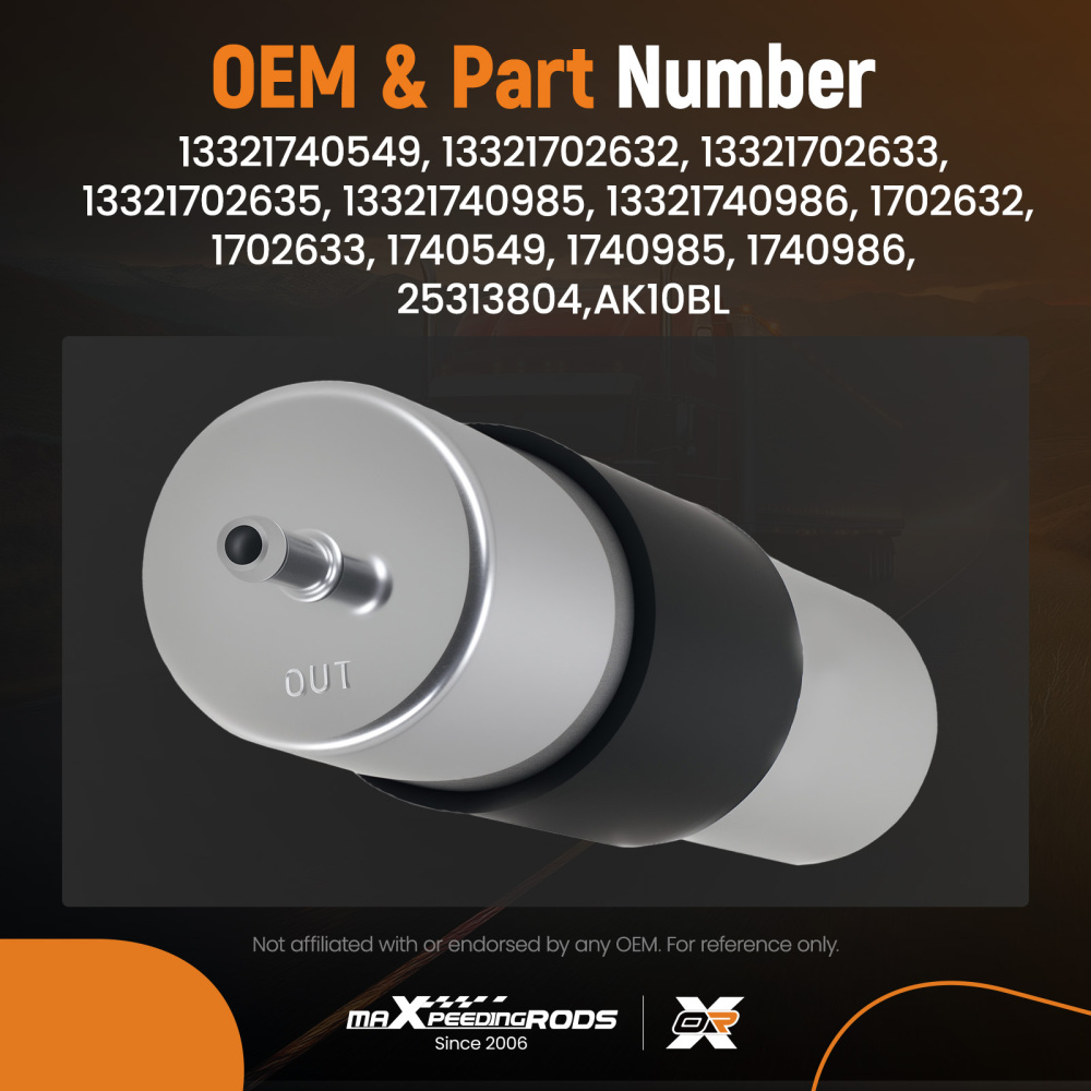 Fuel Filter compatible for BMW 8 Series E31 1994-1999 13321702635 1740549 13321740985
