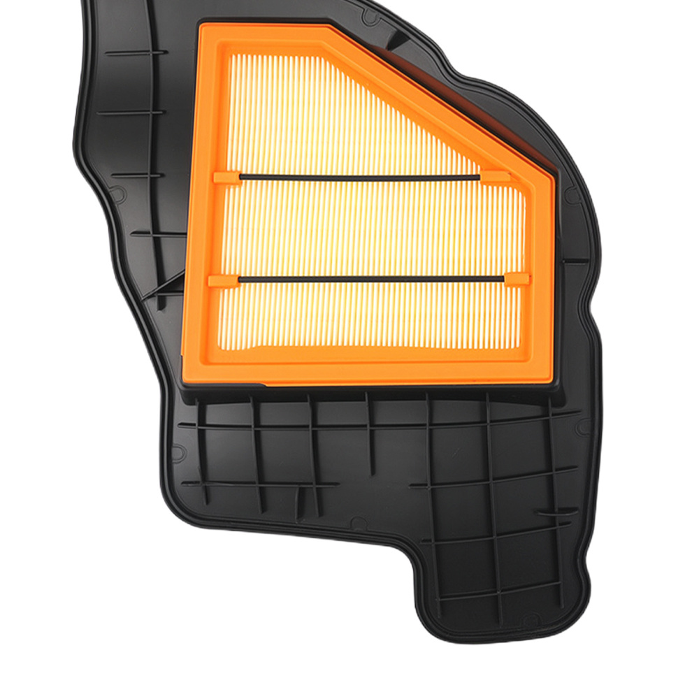 2x Left Right Engine Air Filter Pair compatible for BMW X5 X6 650i 550i 750i 13717577458