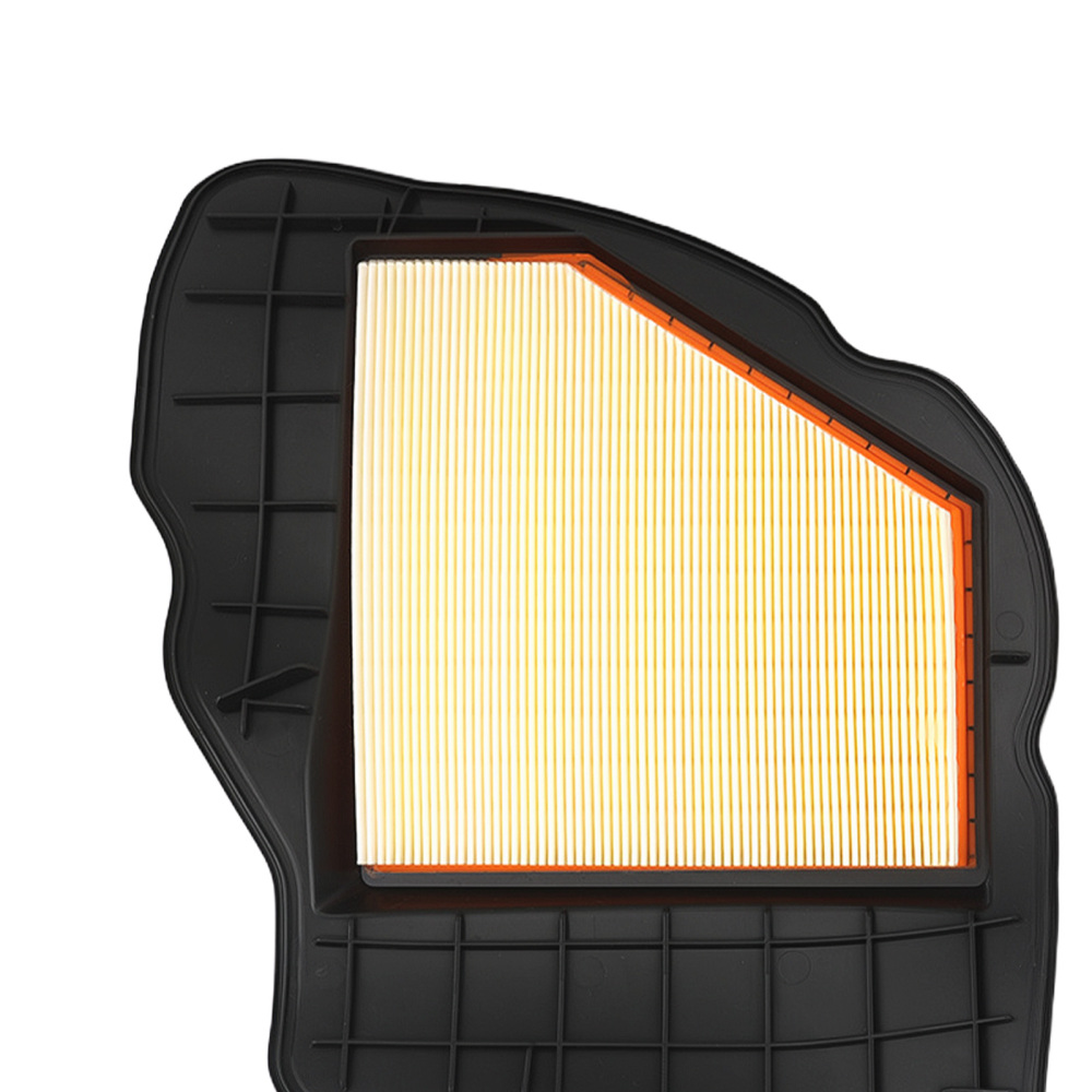 2x Left Right Engine Air Filter Pair compatible for BMW X5 X6 650i 550i 750i 13717577458