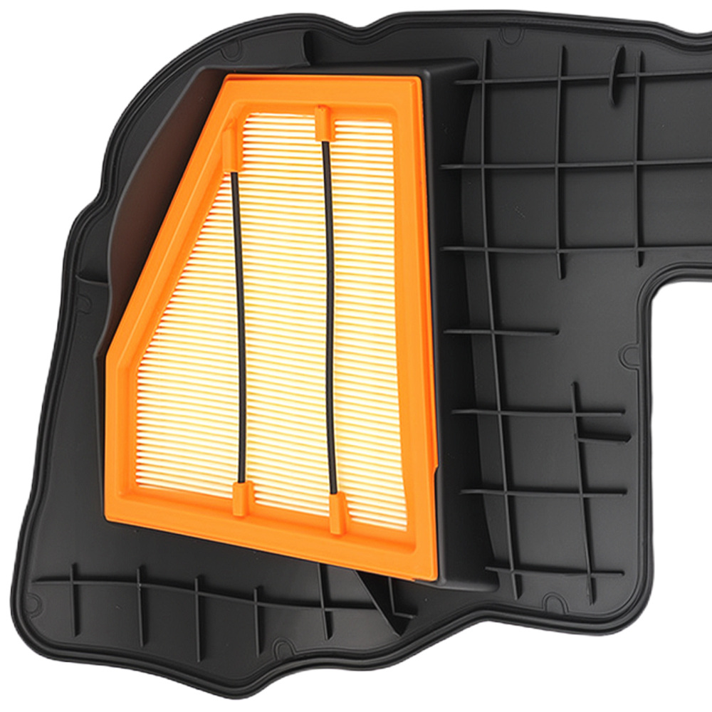 2x Left Right Engine Air Filter Pair compatible for BMW X5 X6 650i 550i 750i 13717577458