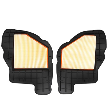 2x Left Right Engine Air Filter Pair compatible for BMW X5 X6 650i 550i 750i 13717577458