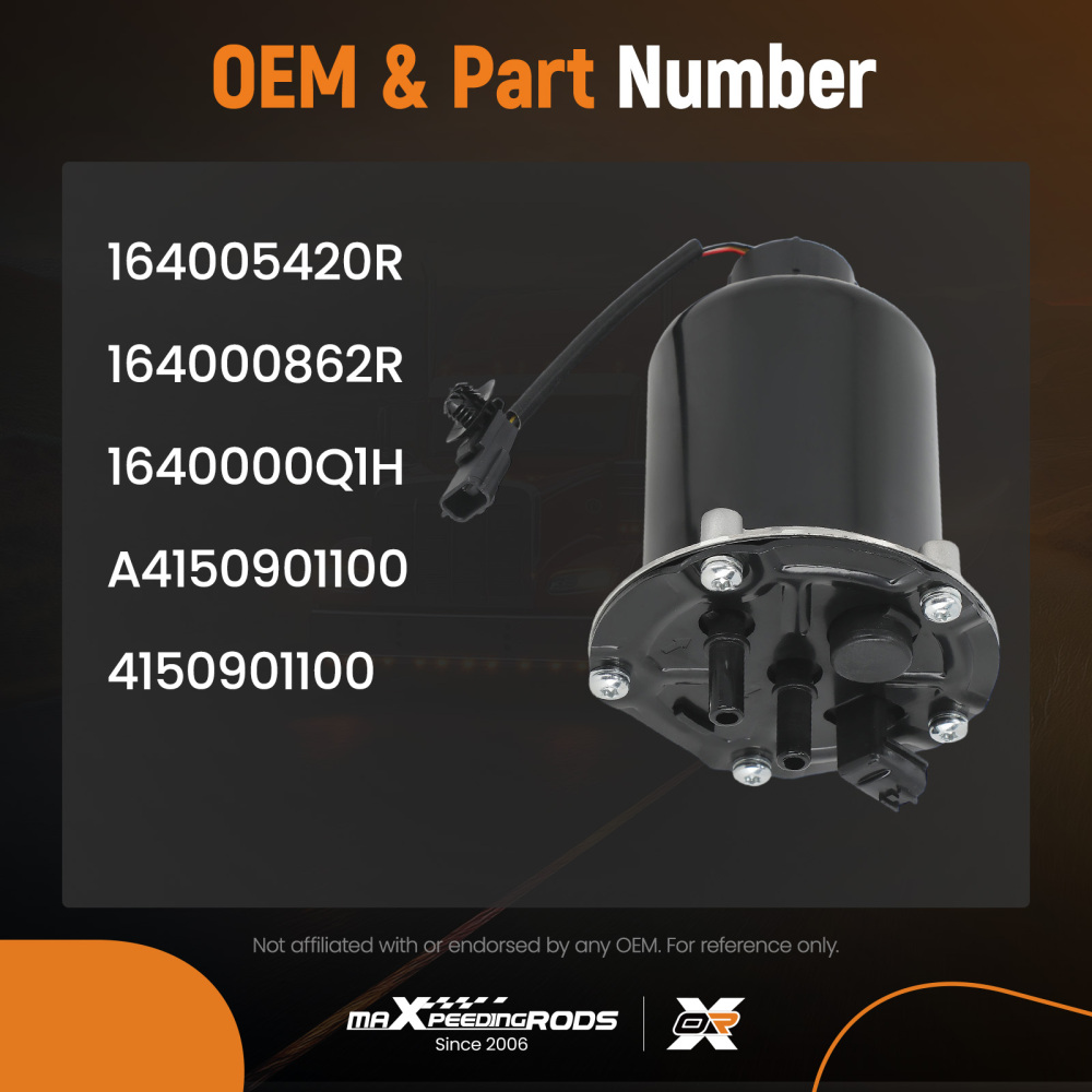 1x New Fuel Filter compatible for Mercedes Benz CITAN W415 1.5D 2012-2021 164005420R