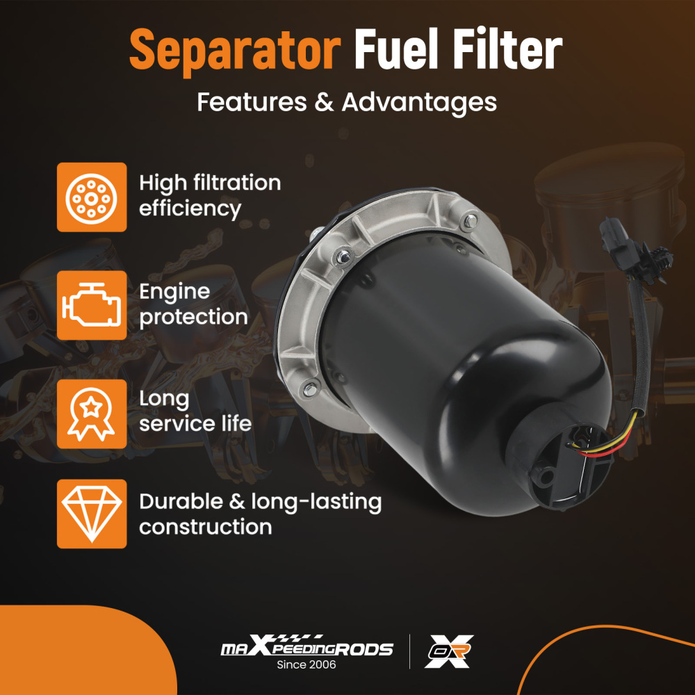 1x New Fuel Filter compatible for Mercedes Benz CITAN W415 1.5D 2012-2021 164005420R
