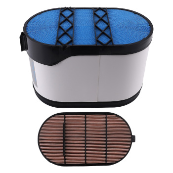 Engine Air Filter Kit P616056 P621984 compatible for Kenworth T660 T800 T800B T800W