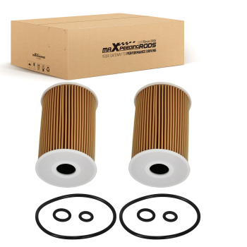 2x Oil Filter compatible for VW Passat 2.0L Diesel Engine 2012-2014 HU7008z 03L115562