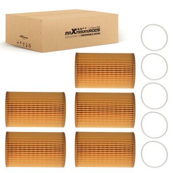 5x Engine Oil Filter compatible for Audi A6 A7 A8 Q7 2.0L 3.0L 2015-2018 HU7035Y L29169