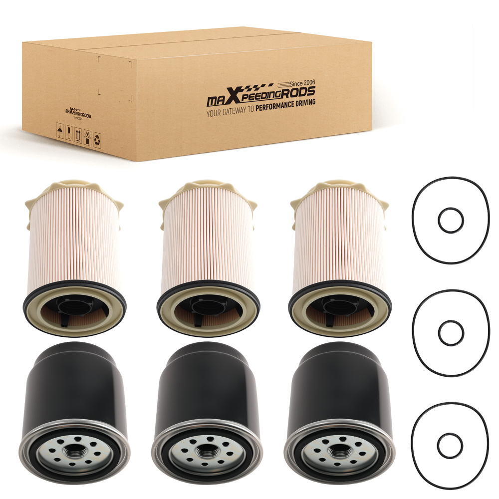 6.7L Diesel Fuel Filter compatible for Ram 2500 3500 4500 5500 2013-2018 68197867AA 12pcs
