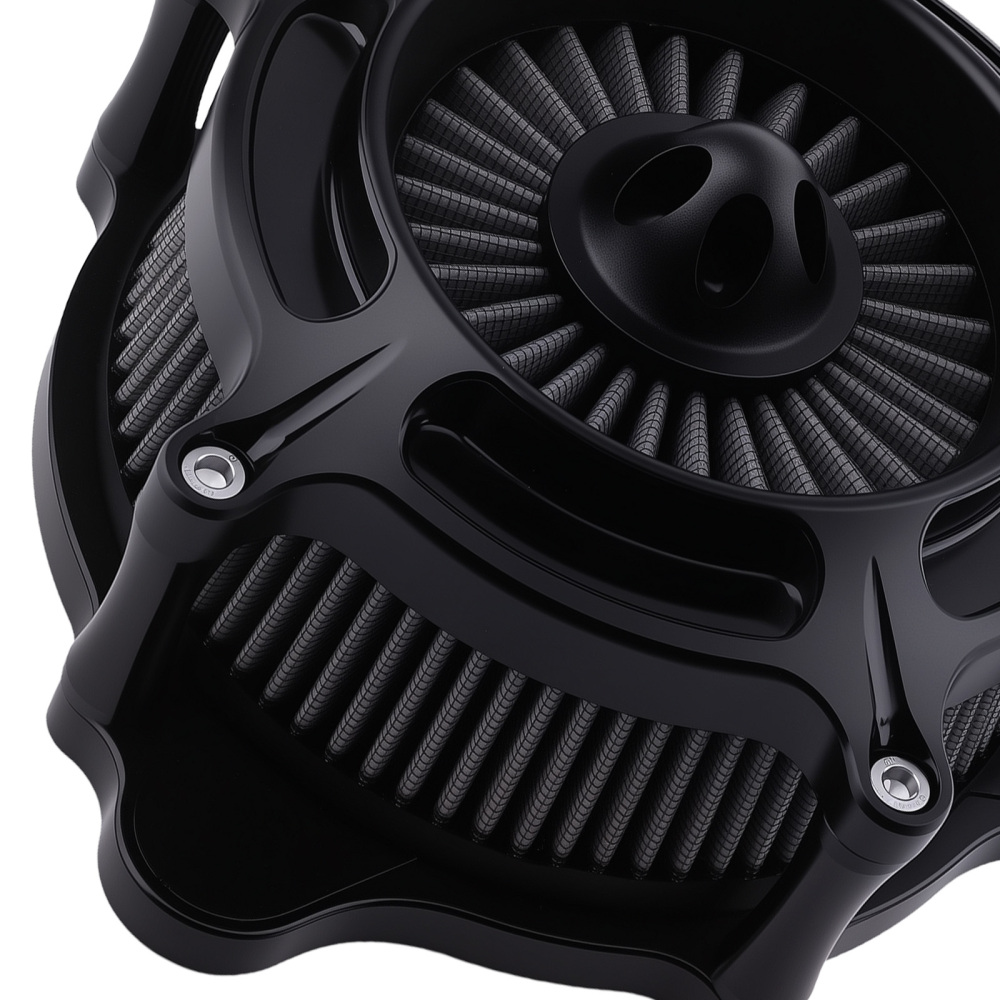 Air Cleaner Intake Filter compatible for Harley Touring Street Glide 08-16 Road Glide Softa