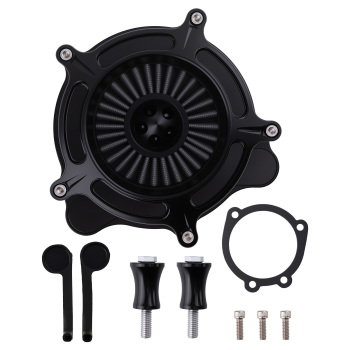 Air Cleaner Intake Filter compatible for Harley Touring Street Glide 08-16 Road Glide Softa