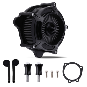 Air Cleaner Intake Filter compatible for Harley Touring Street Glide 08-16 Road Glide Softa