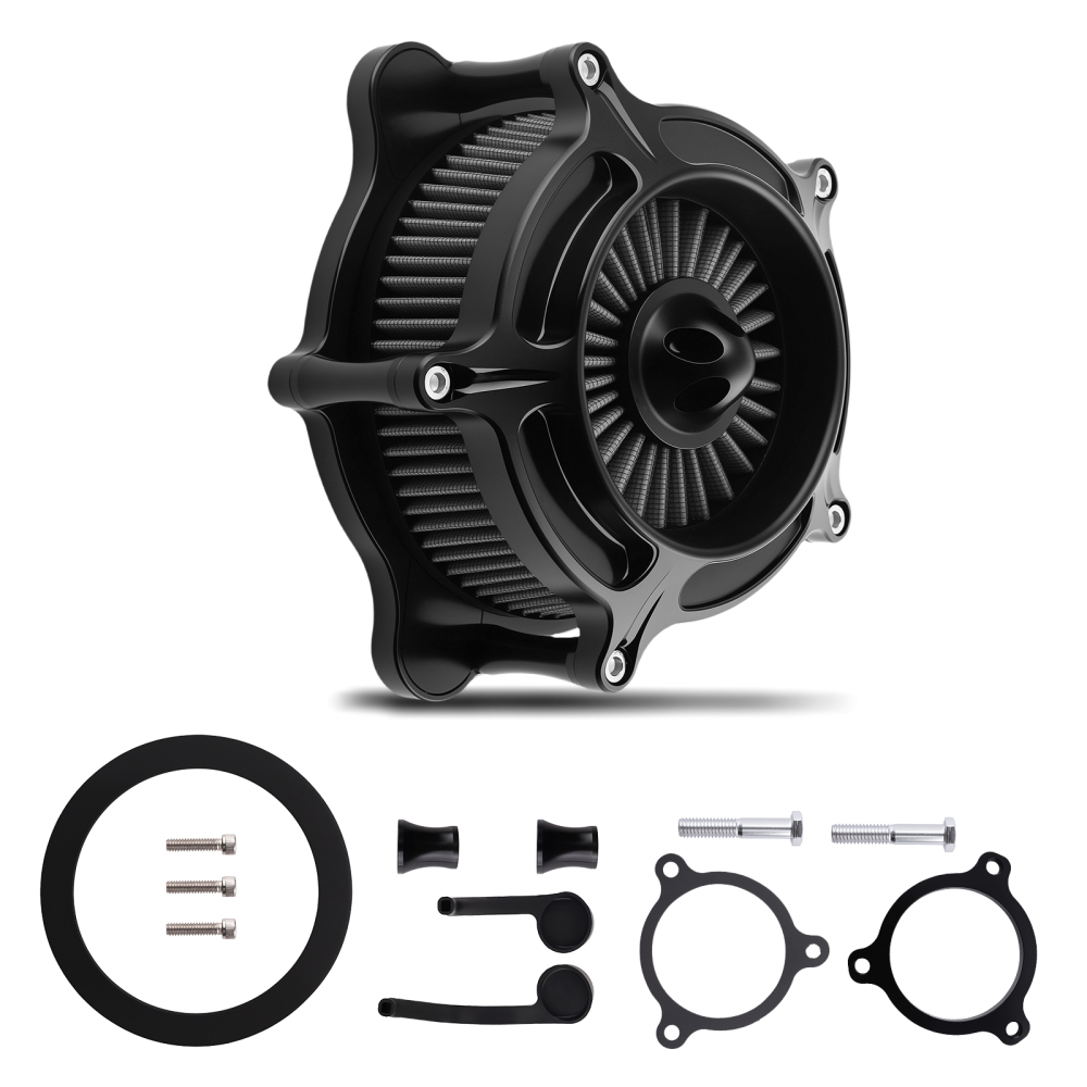 Air Cleaner Intake Filter compatible for Harley Touring 2017-up Softail 2018 Street Glide