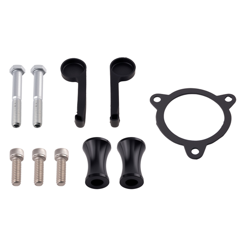 Aluminum Air Cleaner Intake Filter compatible for Harley Touring Street Road Glide 2008-16