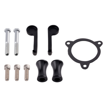 Aluminum Air Cleaner Intake Filter compatible for Harley Touring Street Road Glide 2008-16