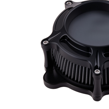Aluminum Air Cleaner Intake Filter compatible for Harley Touring Street Road Glide 2008-16