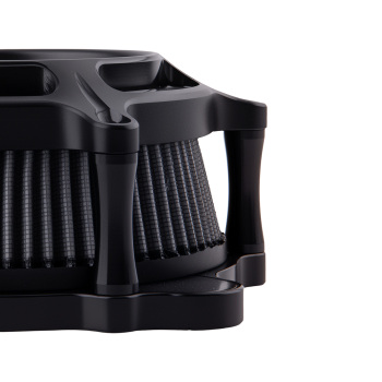 Aluminum Air Cleaner Intake Filter compatible for Harley Touring Street Road Glide 2008-16