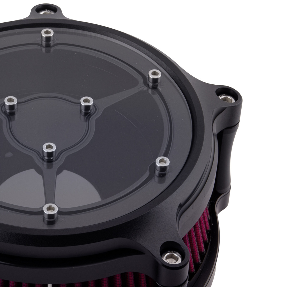 Air Cleaner Filter Aluminum compatible for Harley Dyna 2000-2017 Touring 2000-2007 Softail