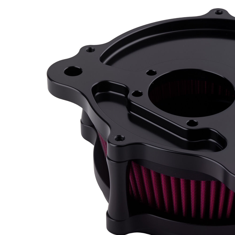 Air Cleaner Filter Aluminum compatible for Harley Dyna 2000-2017 Touring 2000-2007 Softail