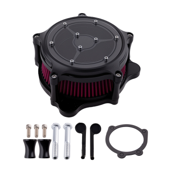 Air Cleaner Filter Aluminum compatible for Harley Dyna 2000-2017 Touring 2000-2007 Softail