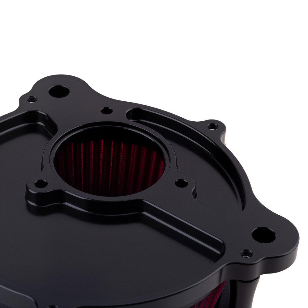 Red Air Cleaner Filter Aluminum compatible for Harley Touring 2017-up Softail 2018