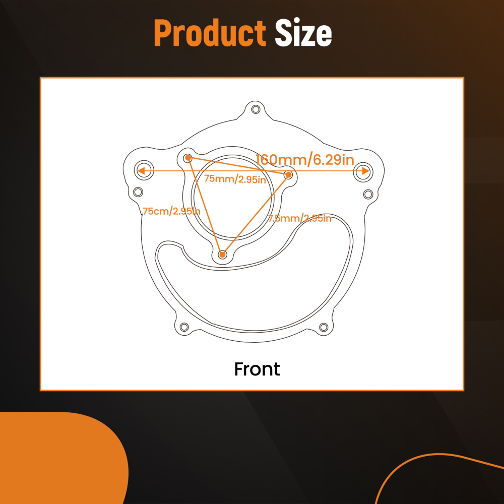 Red Air Cleaner Filter Aluminum compatible for Harley Touring 2017-up Softail 2018