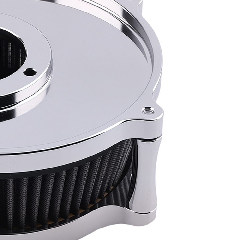 New Air Cleaner Filter Aluminum For compatible for Harley XL compatible for Sportster 2004-up Black