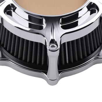 New Air Cleaner Filter Aluminum For compatible for Harley XL compatible for Sportster 2004-up Black