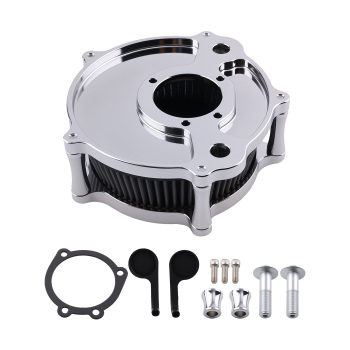 New Air Cleaner Filter Aluminum For compatible for Harley XL compatible for Sportster 2004-up Black