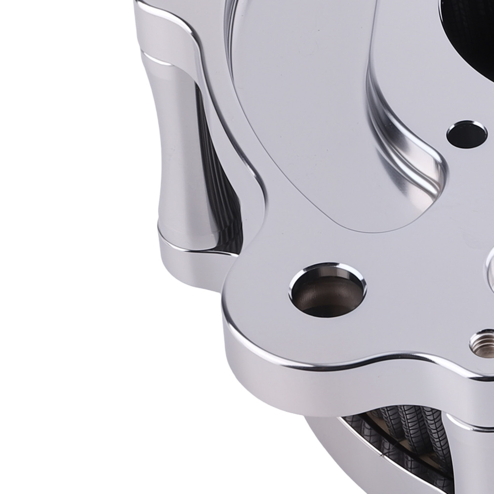 Air Cleaner Filter Aluminum compatible for Harley Touring Street Glide 08-16 Softail 16-17