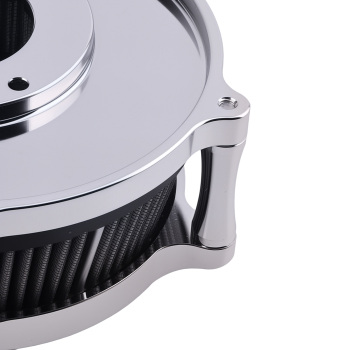 Air Cleaner Filter Aluminum compatible for Harley Touring Street Glide 08-16 Softail 16-17