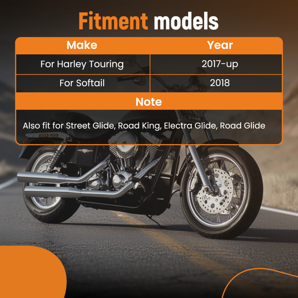 New Air Intake Assembly compatible for Harley Street Glide Road Glide 2017-up Aluminum