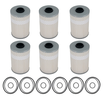 6 Pack Fuel Filters compatible for Cummins Volv-o PF7620 PF7621 PF7680 PF7744 P550414