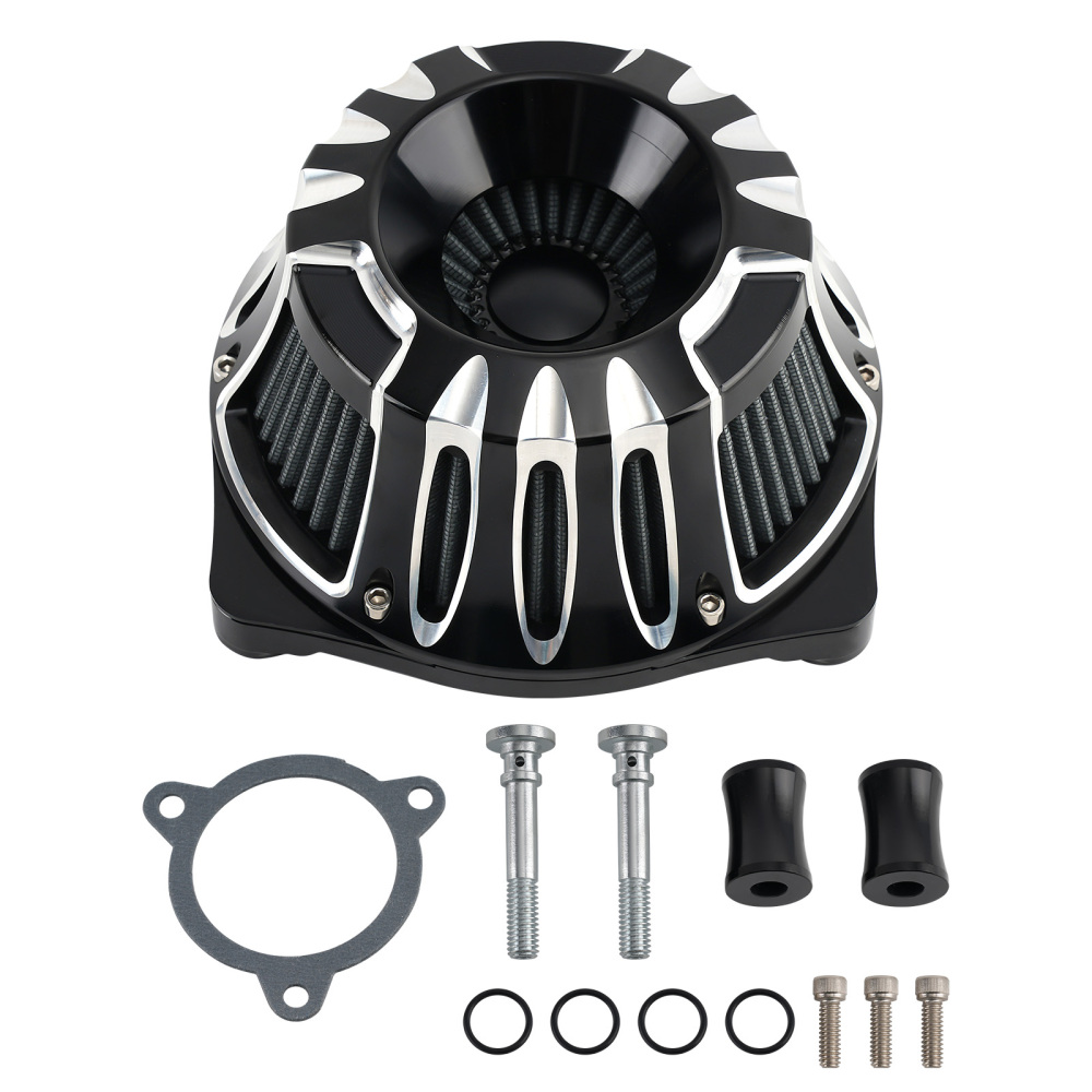 Air Cleaner Intake compatible for Harley Touring Road King FLHX Street Glide 2008-2016