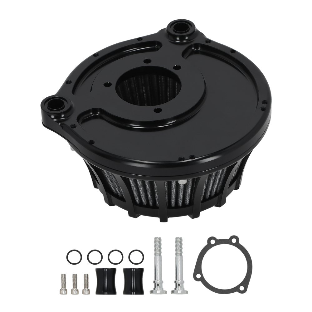 Air Filter Cleaner compatible for Harley Dyna 2000-2017 Softail 2000-15 Touring 2000-2007